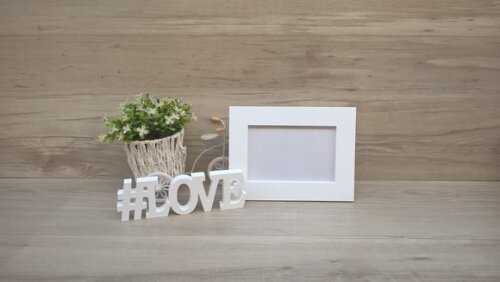 Duo Porta retrato + #LOVE