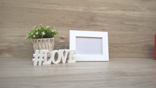 Duo Porta retrato + #LOVE