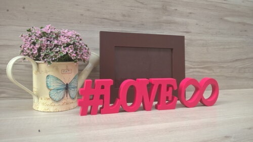 Duo Porta retrato + #LOVE infinito