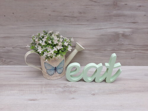 eat - palavra de mesa em mdf