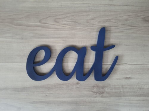 Eat - Linha Ck - Palavra de Parede em mdf