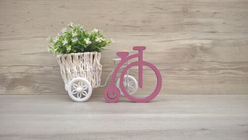 Escultura Bicicleta Retrô