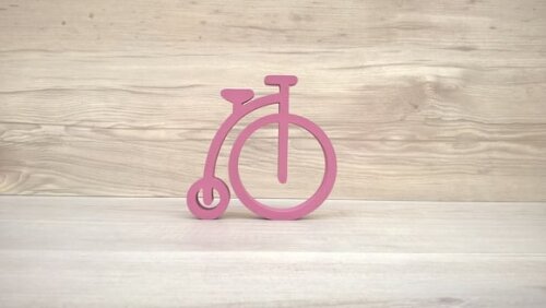 Escultura Bicicleta Retrô