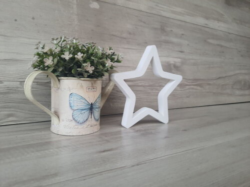 Estrela de Mesa - Modelo Vazado - 15 cm