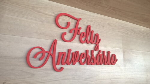 Feliz Aniversário - Linha LS - PAREDE