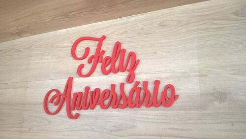 Feliz Aniversário - Linha LS - PAREDE
