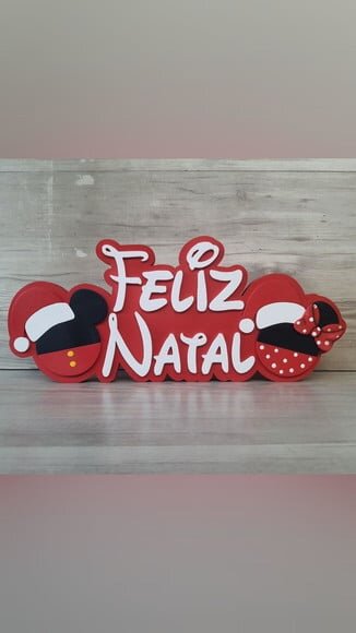 Feliz Natal Mickey e Minnie