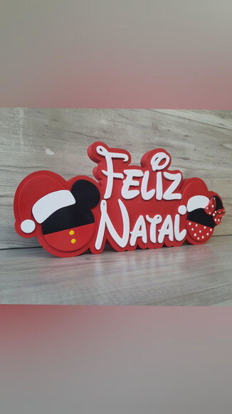 Feliz Natal Mickey e Minnie