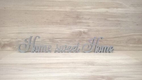 Frase decorativa Home sweet Home LS