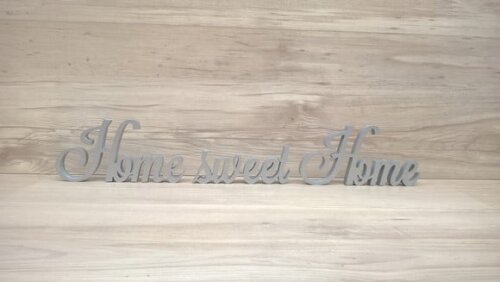 Frase decorativa Home sweet Home LS