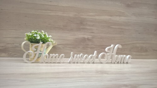 Frase decorativa Home sweet Home LS