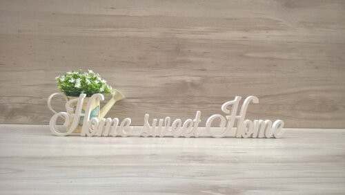 Frase decorativa Home sweet Home LS