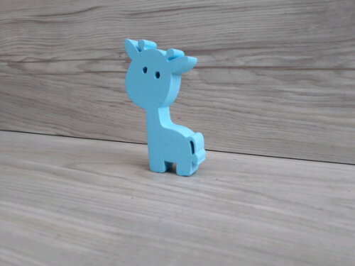 Girafa de mesa em MDF - Decoração Infantil - 8 cm