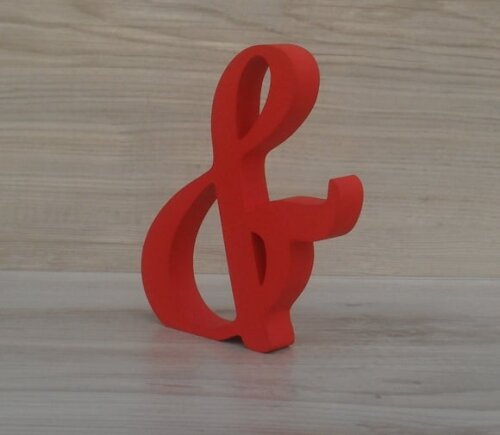 Inicial Cursiva - 12 Cm