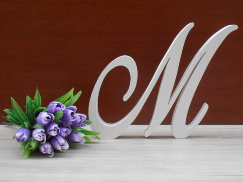 Inicial Cursiva - 15 cm
