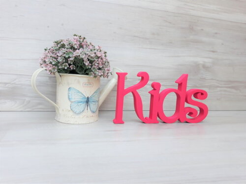 Kids - linha CH - palavra de mesa em mdf