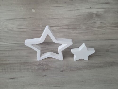 Kit Estrelas de Mesa - 15 e 8 cm