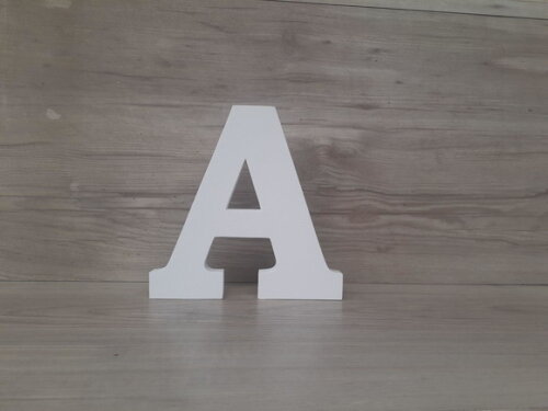 Letra em mdf - Modelo Bk - 15 cm
