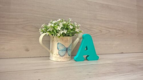 Letra Em Mdf - Modelo Cb - 10 Cm
