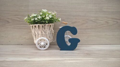Letra Em Mdf - Modelo Cb - 10 Cm