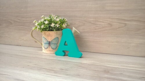 Letra Em Mdf - Modelo Cb - 10 Cm