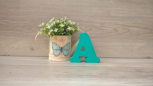 Letra Em Mdf - Modelo Cb - 10 Cm