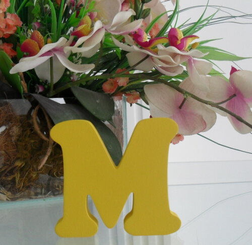 Letra Em Mdf - Modelo Cb - 15 Cm