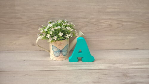 Letra Em Mdf - Modelo Cb - 10 Cm