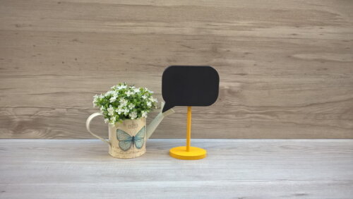 Lousa de Mesa Balão de Fala