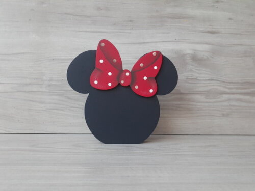 Lousa de mesa Minnie - tamanho P