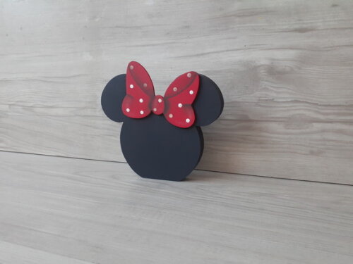 Lousa de mesa Minnie - tamanho P