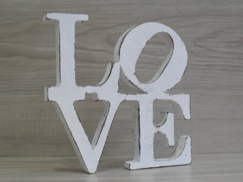 Love NY - 15 cm - Pátina