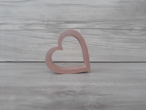 Miniatura Coração Vazado - rose gold