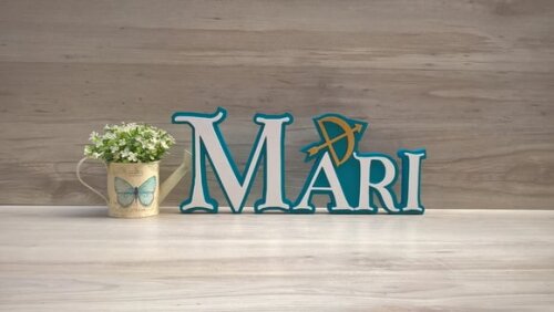 Nome de Mesa Tema VALENTE