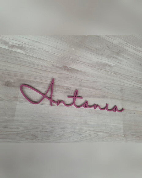 Nome de Parede Personalizado em mdf - Antônia