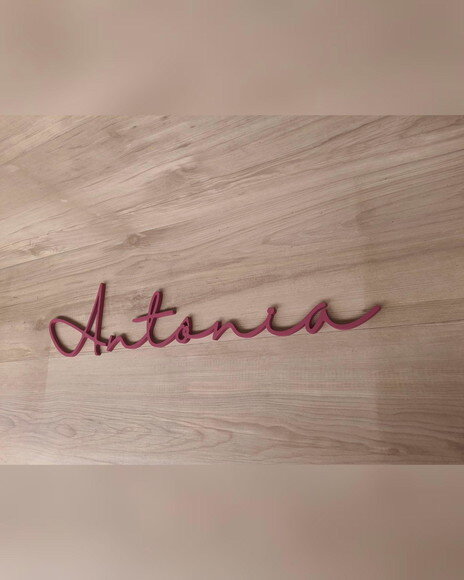 Nome de Parede Personalizado em mdf - Antônia