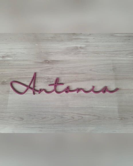 Nome de Parede Personalizado em mdf - Antônia