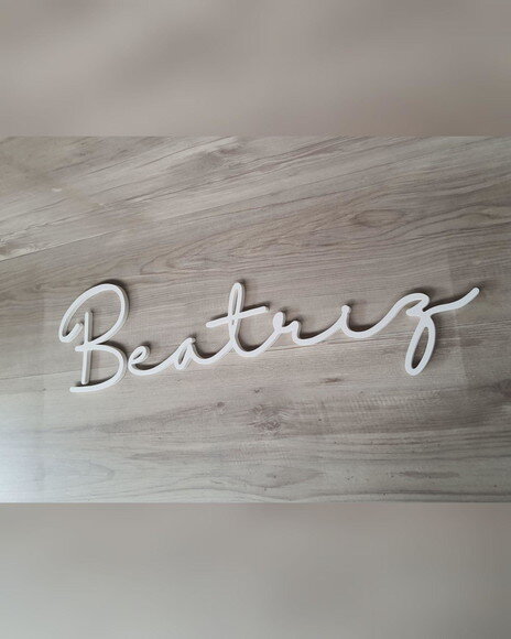 Nome de Parede Personalizado em mdf - Beatriz