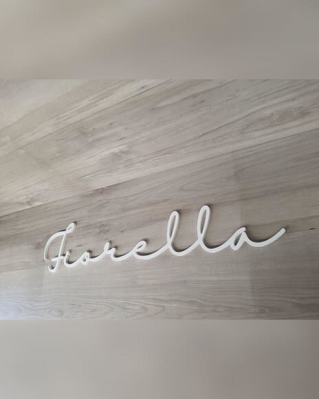 Nome de Parede Personalizado em mdf - Fiorella