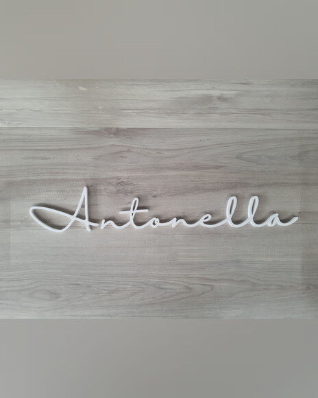 Nome de Parede Personalizado em mdf - Linha Hl - Antonella