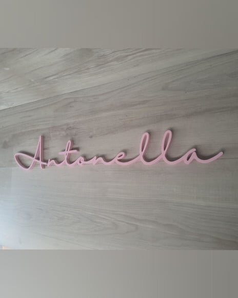 Nome de Parede Personalizado em mdf - Linha Hl - Antonella