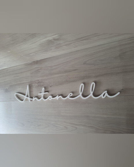 Nome de Parede Personalizado em mdf - Linha Hl - Antonella