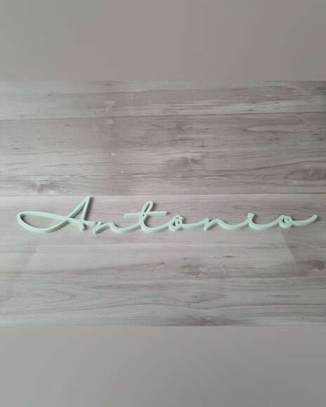 Nome de Parede Personalizado em mdf - Linha Hl - Antônio