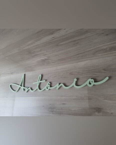 Nome de Parede Personalizado em mdf - Linha Hl - Antônio