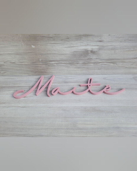 Nome de Parede Personalizado em mdf - Linha Hl - Maitê