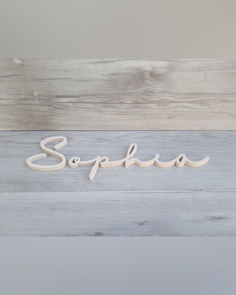 Nome de Parede Personalizado em mdf - Linha Hl - Sophia
