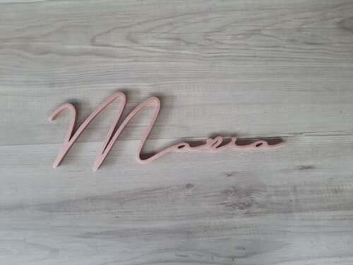 Nome de Parede Personalizado em mdf -linha Ty - Maria