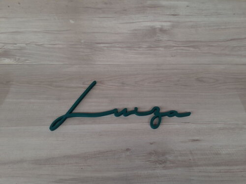 Nome de Parede Personalizado em mdf Linha Ty - Luiza