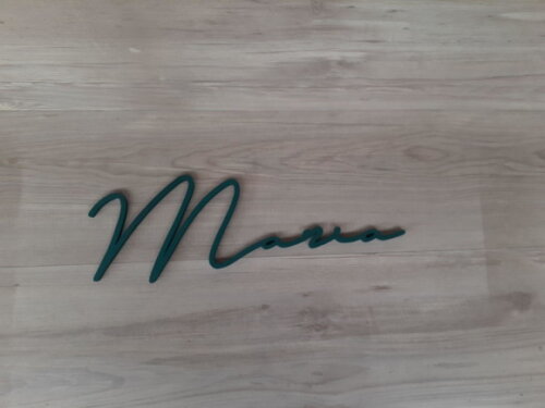 Nome de Parede Personalizado em mdf Linha Ty - Maria