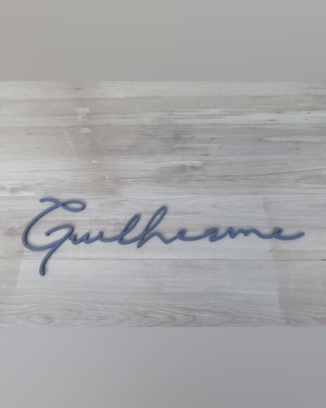 Nome de Parede Personalizado em mdf Linha Ty- Guilherme